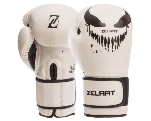 Перчатки боксерские на липучке PU Zelart BO-1370 (размер 10-14oz, цвета в ассортименте)