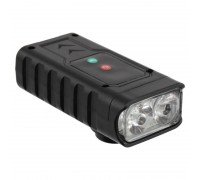 Фара для велосипеда передняя (фонарик) с USB зарядкой SP-Sport C-6794 (металл, черный)