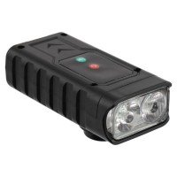 Фара для велосипеда передняя (фонарик) с USB зарядкой SP-Sport C-6794 (металл, черный)
