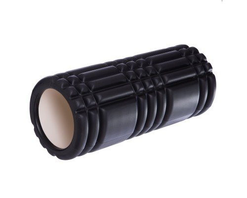 Роллер массажный цилиндр (ролик мфр) 33см Grid 3D Roller EVA SP-Sport FI-6277 (d-14,5см, цвета в ассортименте)