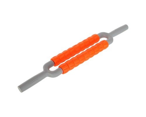 Массажер-палка роликовый антицеллюлитный 18 массажеров Massager Bar SP-Sport FI-6197 (пластик, размер 55х8,5см, цвета в ассортименте)