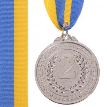 Медаль спортивная с лентой SP-Sport CELEBRITY ø5см C-3167  (металл, ø5см, 20g, 1-золото, 2-серебро, 3-бронза)