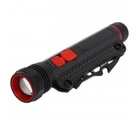 Фонарик ручной мультифункциональный светодиодный с ножом X-BALOG DT-001 (пластик, LED, USB-вход, р-р 17,6х3см, черный)