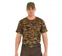 Футболка тактическая SP-Sport TY-0359 размер 46-52, L-2XL (хлопок, пиксель, камуфляж)