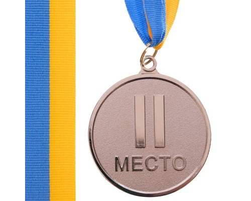 Медаль спортивная с лентой SP-Sport WORTH ø6,5см C-4520-6_5 (металл, ø6,5см, 38g золото, серебро, бронза)