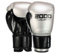 Перчатки боксерские на липучке композитная кожа ZELART BO-3897 (размер 10-16oz, цвета в ассортименте)