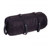 Сендбег мешок утяжелитель для функционального тренинга Sandbag без наполнителя Zelart FI-6232-2 50LB (PU, вес до 23 кг, 5 филлеров для песка, черный)
