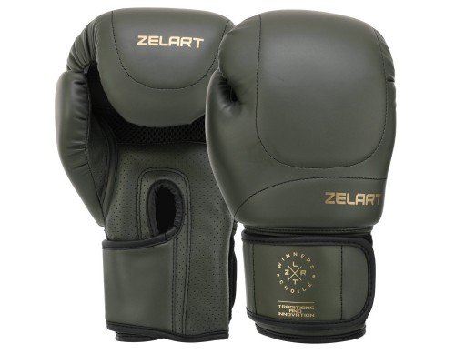 Перчатки боксерские PU Zelart BO-7644 (размер 10-14oz, цвета в ассортименте)
