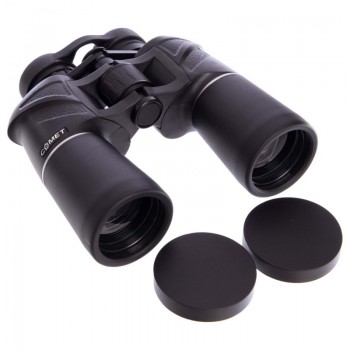 Бинокль COMET 20х50 TY-4325 (пластик, стекло, PVC-чехол, h х l-18см х 19,5см,черный) (AX14, 7х50)