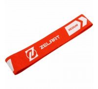 Резинка тканевая для упражнений лента сопротивления LOOP BANDS Zelart FI-1969-M (полиэстер, латекс, 600х50мм, жесткость M, цвета в ассорт.)