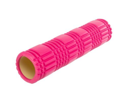 Роллер массажный цилиндр (ролик мфр) 61см Grid 3D Roller EVA SP-Sport FI-4941 (d-14,5см, цвета в ассортименте)