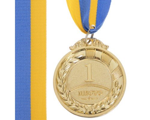 Медаль спортивная с лентой SP-Sport HIT ø5см C-3170 (металл, ø5см, 20g, 1-золото, 2-серебро, 3-бронза)