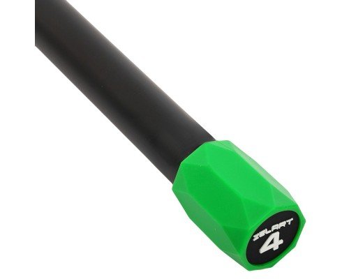 Бодибар Body Bar Zelart FI-4780-4 4кг (l-1,22м, d-30мм, металл, PU)