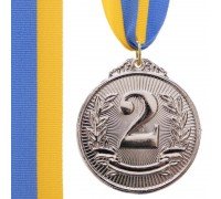 Медаль спортивная с лентой SP-Sport LIBERTY ø5см C-4872 (металл, ø5см, 25g золото, серебро, бронза)