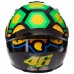 Мотошлем интеграл (full face) RXR M-3831 M-XL черный-салатовый