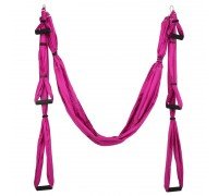 Гамак для йоги с ручками Antigravity Yoga Zelart FI-4775 (нейлон, размер 250х150см, цвета в ассортименте)