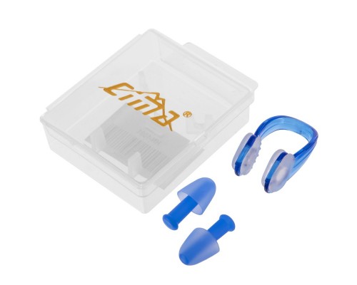 Беруши для плавания и зажим для носа в комплекте SP-Sport HN-1081 (силикон, цвета в ассортименте)