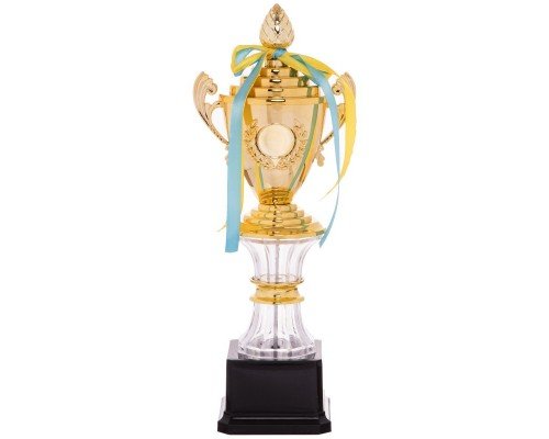 Кубок спортивный наградной SP-Sport Glory C-K078A (пластик, h-31см, b-12см, d-8см, золото)