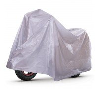 Чехол для мотоцикла моточехол защита от пыли влаги и УФ-лучей SP-Sport QW-015 (полиэтиленвинилацетат, размер M-2XL, серебряный)