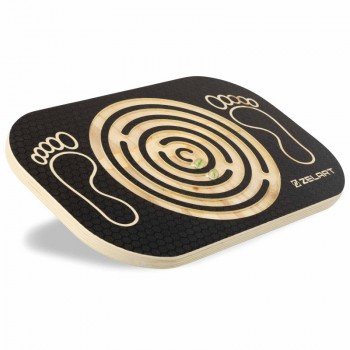 Доска балансировочная с лабиринтом Zelart BALANCE BOARD FI-5360 (фанера, пластик, размер 46х30х8см)