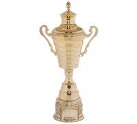 Кубок спортивный наградной SP-Sport Joy XB107B (металл, пластик, h-49см, b-23см, d чаши-15см, золото)