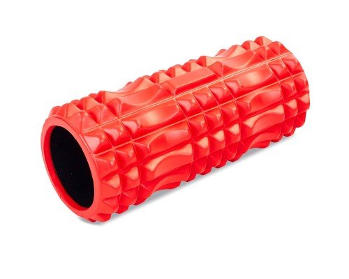 Роллер массажный цилиндр (ролик мфр) 33см Grid Spine Roller EVA Zelart FI-5712 (d-13см, цвета в ассортименте)