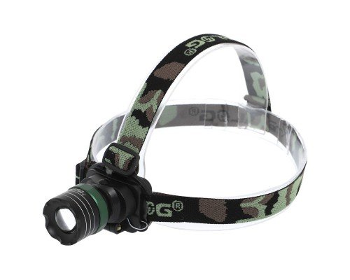 Фонарик налобный SP-Sport BL-680-1 (пластик, 1 Cree, линза, на аккумуляторе, черный)