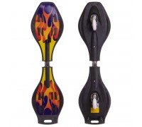 Роллерсерф двухколесный RipStik Рипстик Вейвборд SP-Sport SK-004S (ABS, колесо-PU светящ., 34", цвета в ассортименте)