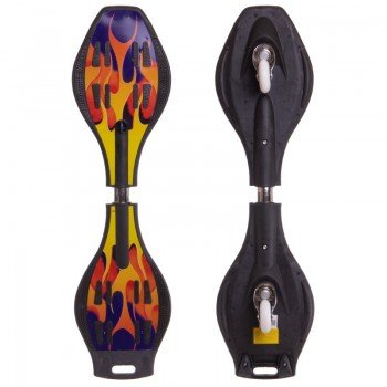 Роллерсерф двухколесный RipStik Рипстик Вейвборд SP-Sport SK-004S (ABS, колесо-PU светящ., 34", цвета в ассортименте)