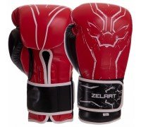 Перчатки боксерские на липучке PU Zelart BO-2889 (размер 10-14oz, цвета в ассортименте)