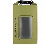 Гермомешок водонепроницаемый с прозрачным окном для телефона SP-Sport Waterproof Bag 5л TY-7494 (PVC, цвета в ассортименте)