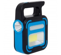 Фонарь-прожектор переносной X-BALOG JD-925 (пластик, LED, USB-вход, солнечная батарея, р-р 18,6х13,5см, цвета в ассортименте)