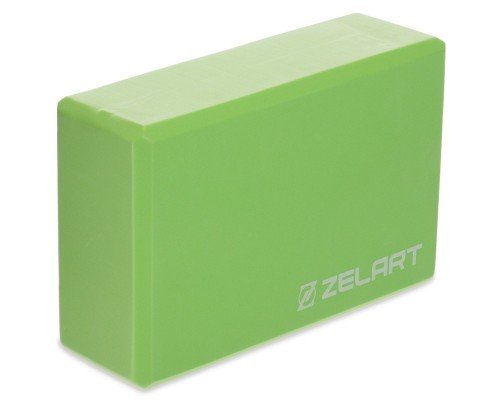 Блок для йоги Zelart FI-2572 (MD1219) (EVA, р-р 23x15x8см, цвета в ассортименте)