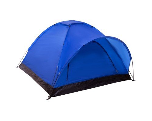 Палатка универсальная 3-х местная Zelart GEMINI SY-102403 (р-р 1,8x2x1,2м, один слой, верх-PL 170T, дно-PE 110g-m2, синий)