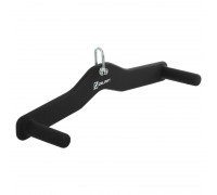 Рукоятка для тяги вниз c широким хватом Lat Pull Down Bar нескользящее покрытие Mdbuddy TA-5392 (52х10х15см, цвет черный)