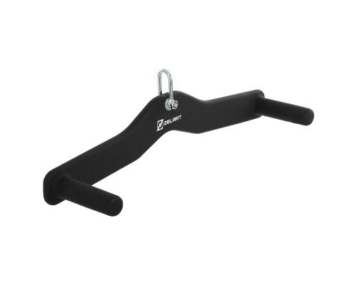 Рукоятка для тяги вниз c широким хватом Lat Pull Down Bar нескользящее покрытие Mdbuddy TA-5392 (52х10х15см, цвет черный)