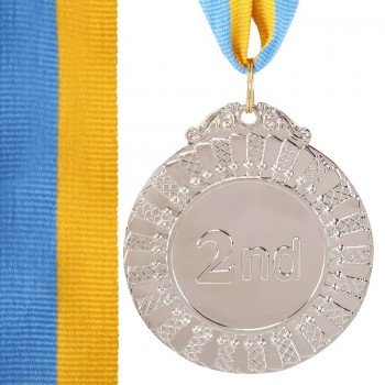 Медаль спортивная с лентой SP-Sport FLASH ø6,5см C-4328-ANG (металл, ø6,5см, 38g)
