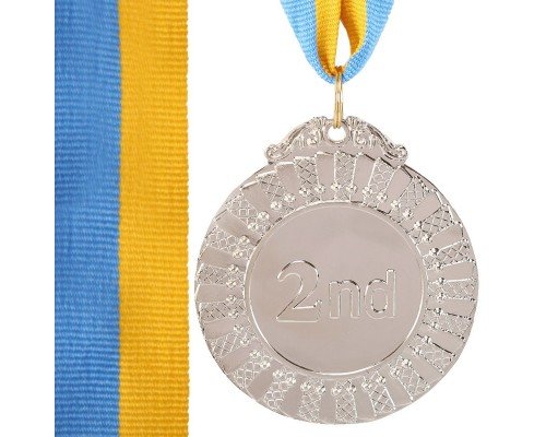 Медаль спортивная с лентой SP-Sport FLASH ø6,5см C-4328-ANG (металл, ø6,5см, 38g)