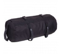 Сендбег мешок утяжелитель для функционального тренинга Sandbag без наполнителя Zelart FI-6232-3 60LB (PU, вес до 28 кг, 6 филлеров для песка, черный)