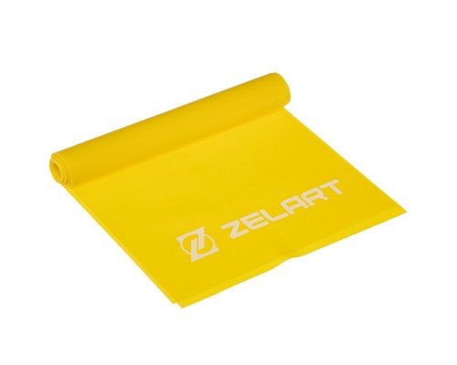 Лента эластичная для фитнеса и йоги Zelart FI-6306-1_2 (TPR, размер 120смx15смx0,3мм, упаковка-пластиквая туба, цвета в ассортименте)