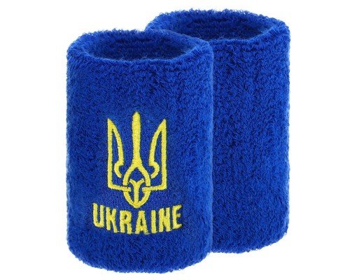 Напульсник спортивный махровый от пота на запястье 1штука UKRAINE BC-9282 (хлопок, полиэстер, безразмерный, цвета в ассортименте)