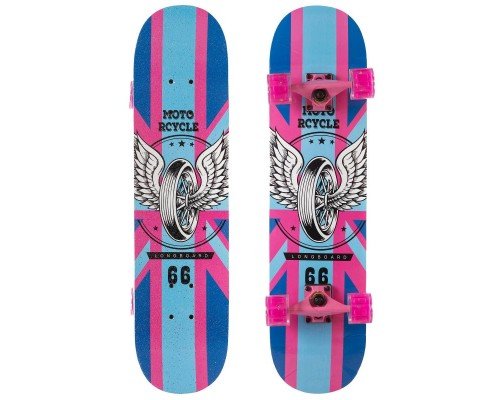 Скейтборд деревянный 31" SP-Sport SK-1248-6 (колесо-PU, размер деки 78x20см, ABEC 7, цвета в ассортименте)