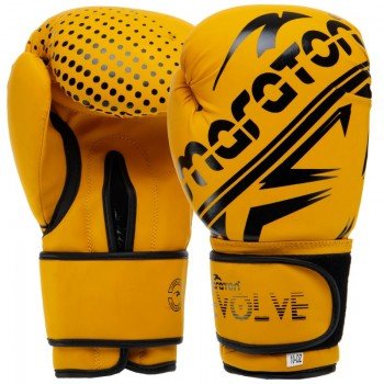Перчатки боксерские на липучке PVC MARATON EVOLVE02 (размер 10-12oz, цвета в ассортименте)