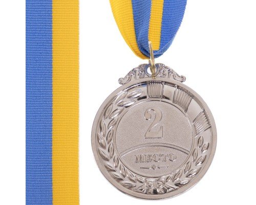 Медаль спортивная с лентой SP-Sport HIT ø5см C-3170 (металл, ø5см, 20g, 1-золото, 2-серебро, 3-бронза)