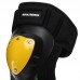 Комплект защиты SOULRIDING SP-Sport M-9331-LED (колено, голень, предплечье, локоть) черный-желтый
