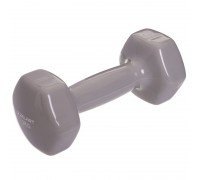 Гантель для фитнеса виниловая 1штука Zelart TA-2777-3 (1x3кг) (MD2016-3) (цена за 1шт, цвета в ассортименте)