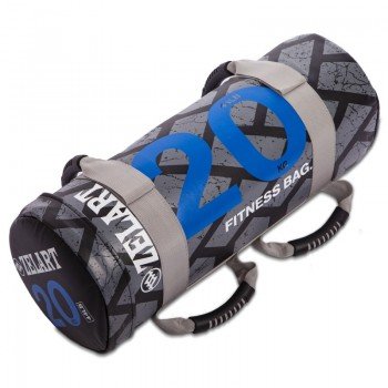 Мешок утяжелитель для функционального тренинга Power Bag Zelart FI-0899-20 20кг (PVC, нейлон, вес 20кг, черный-синий)