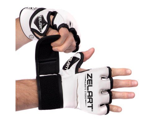Перчатки для смешанных единоборств MMA PU Zelart BO-5699 (р-р XXS-L, цвета в ассортименте)