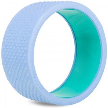 Колесо-кольцо для йоги массажное SP-Sport FI-2439 Fit Wheel Yoga (EVA, PP, р-р 33х14см, голубой-мятный)