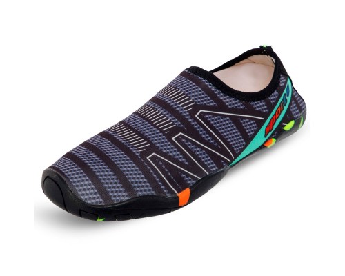 Аквашузы аквасоки коралловые тапочки обувь для пляжа и кораллов SP-Sport ZS002-2 (полиэстер, резина, размер 36-45,стелька 24-27см, радужный)